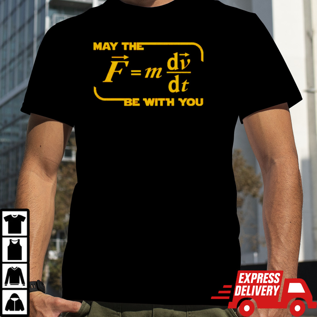 May the force be with you equation shirt