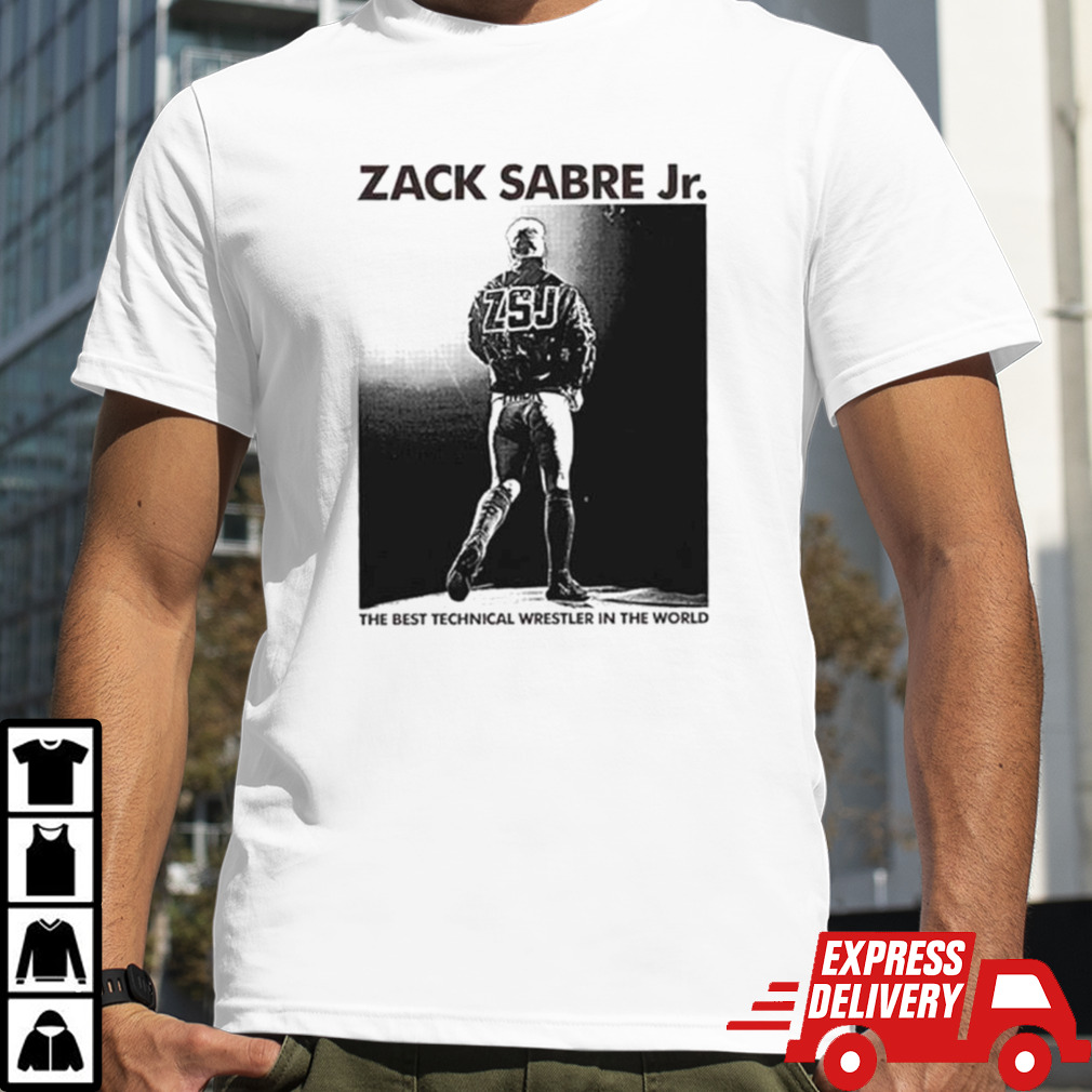 Zack Sabre Jr. the best technical wrestler in the world shirt