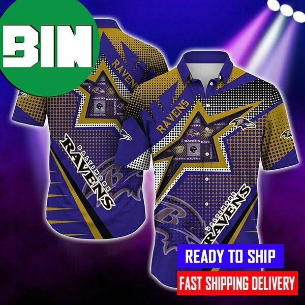 Aloha Summer Baltimore Ravens NFL Hawaiian Shirt