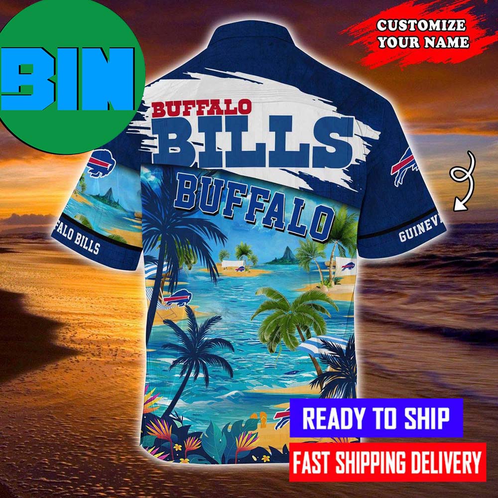 Aloha Summer Buffalo Bills NFL Customized Hawaiian Shirt 5401