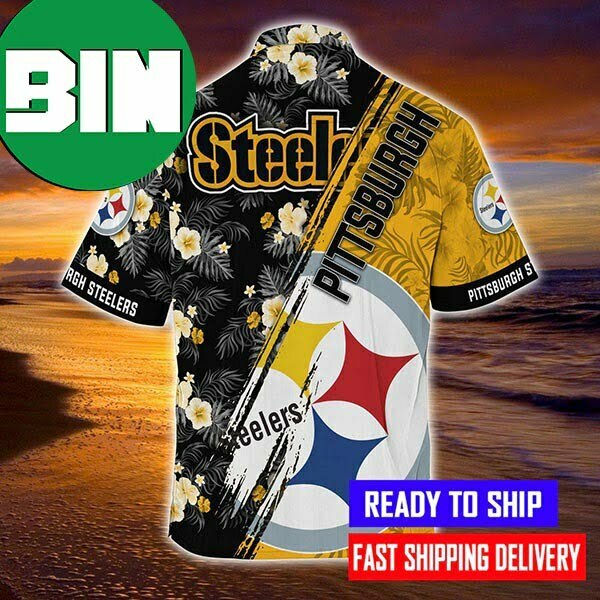 Aloha Summer Pittsburgh Steelers NFL Hawaiian Shirt