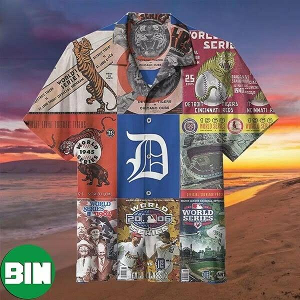 Amazing Detroit Tigers Summer Hawaiian Shirt