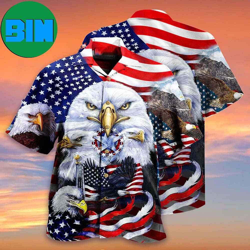 America Proud Happy Day Summer Hawaiian Shirt