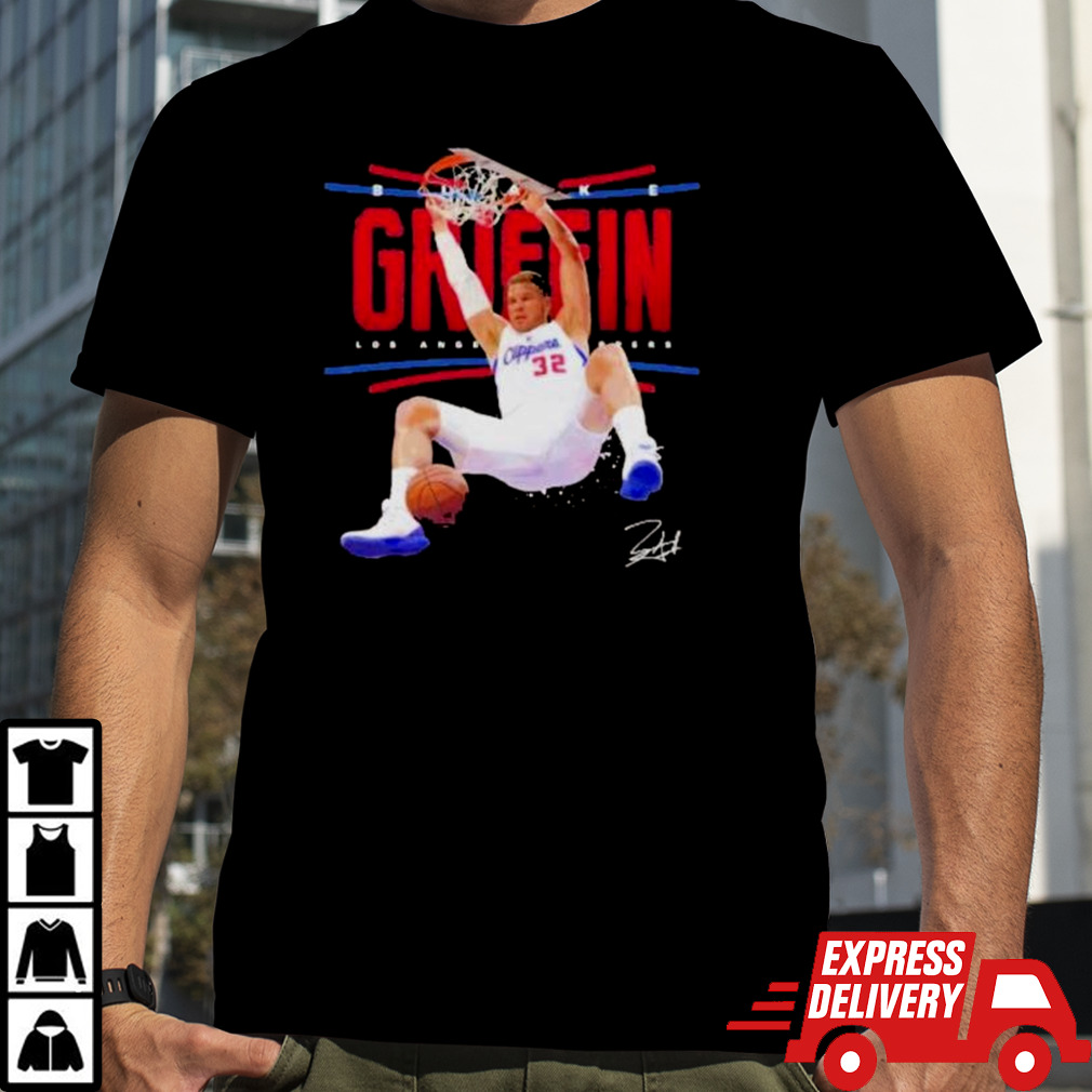 Blake Griffin Los Angeles Clippers signature shirt