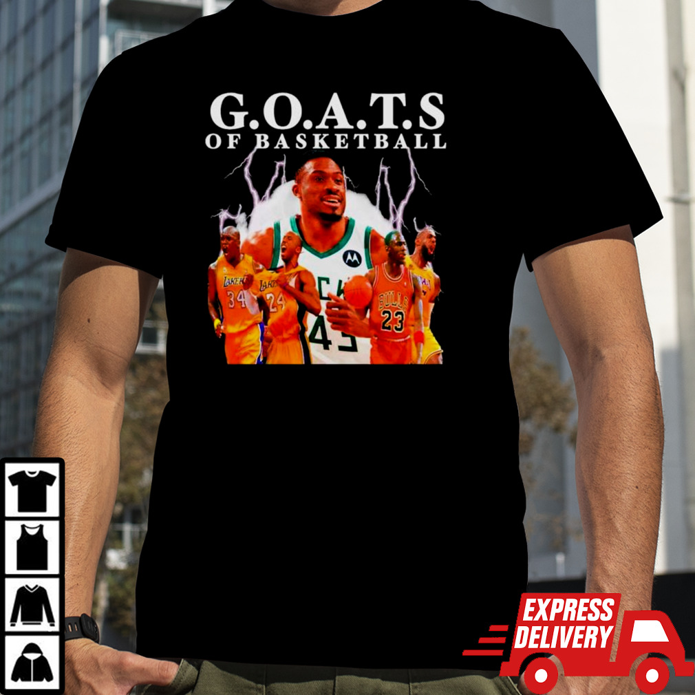 G.O.A.T.S of Basketball shirt