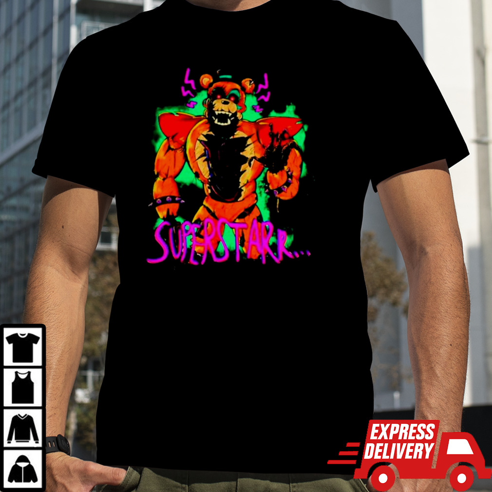 Glamrock Freddy superstar shirt