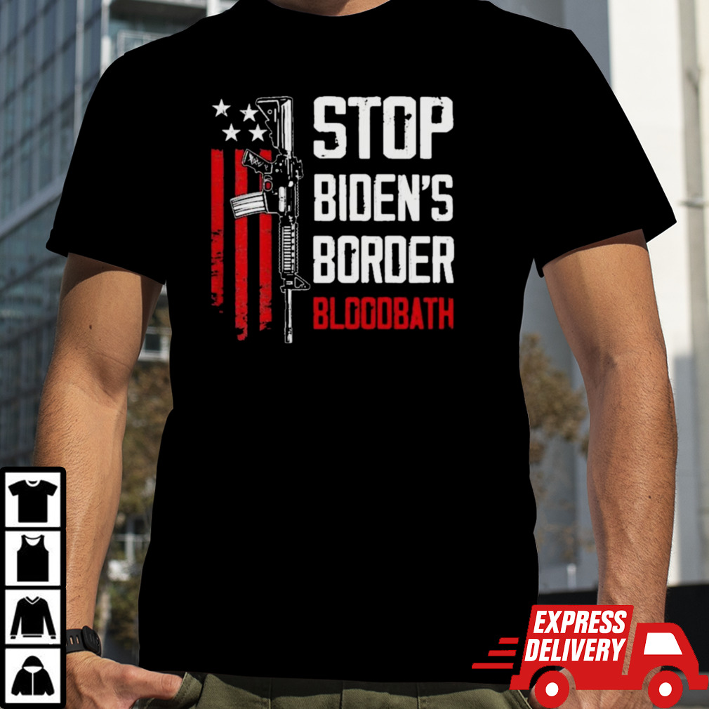 Guns Stop Brandon’ Border Bloodbath Shirt