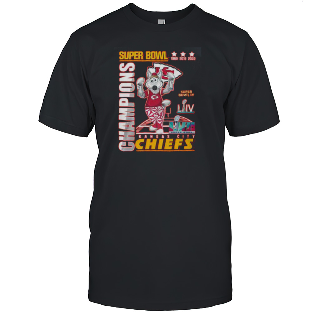 KC Chiefs 3x Super Bowl Champions shirts