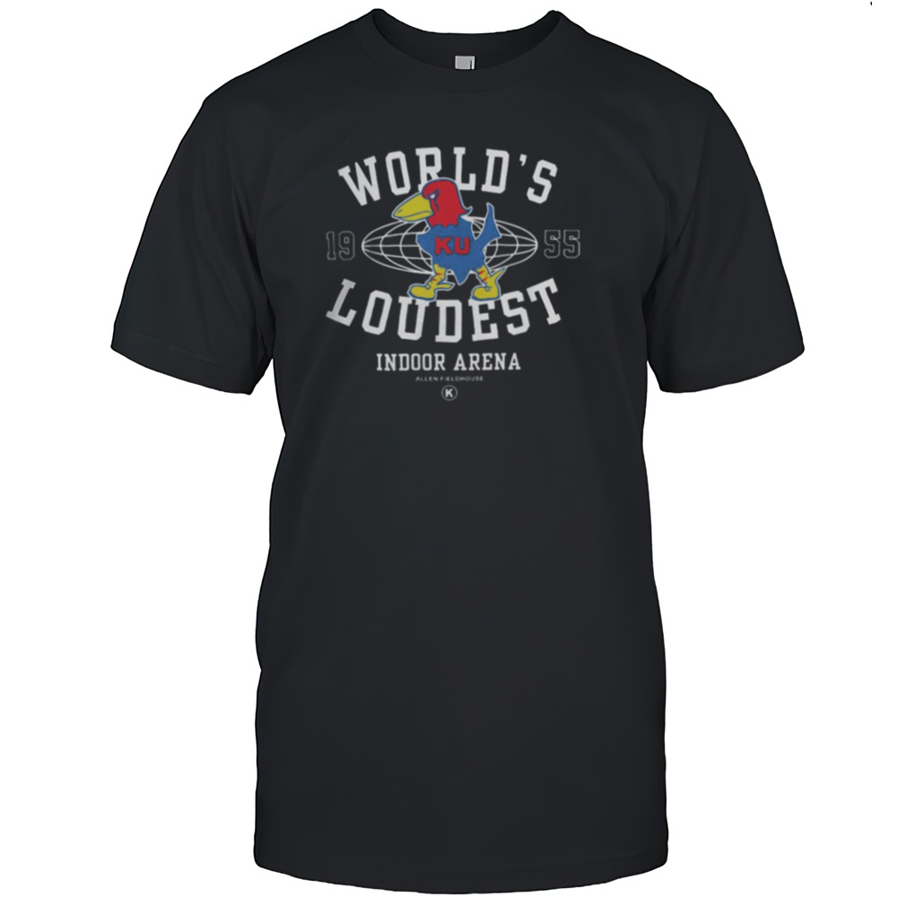 KU Allen Fieldhouse Worlds’s Loudest Shirts