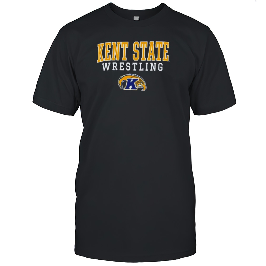 Kent State Golden Flashes Champion Wrestling Stack Logo Shirt