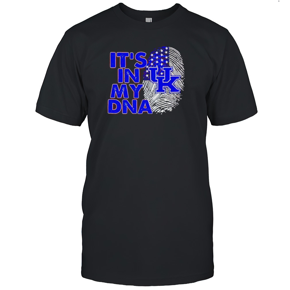 Kentucky Wildcats It’s In My DNA Fingerprint shirt