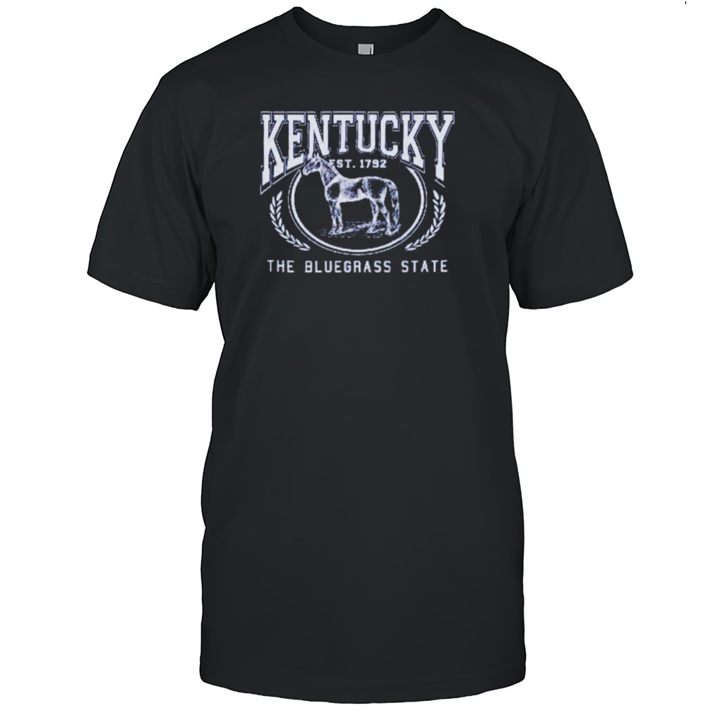 Kentucky the bluegrass state retro shirt