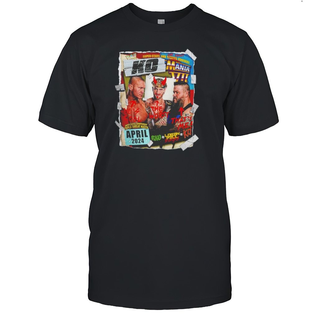 Kevin Owens WrestleMania 40 KO-Mania VII shirt