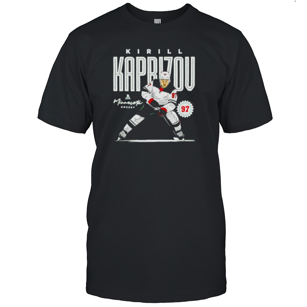 Kirill Kaprizov Minnesota card hockey shirt