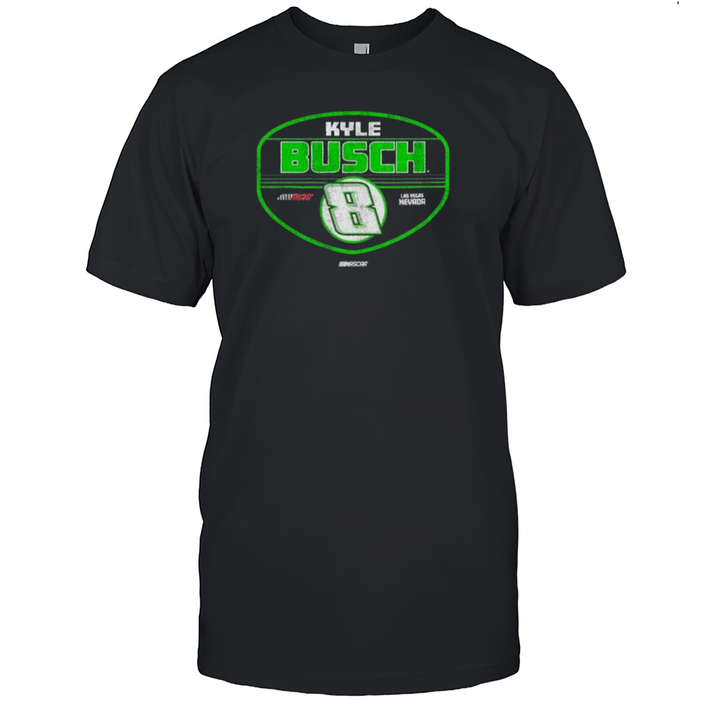 Kyle Busch Richard Childress Racing Team Collection Black Tailgate 2024 T-shirt