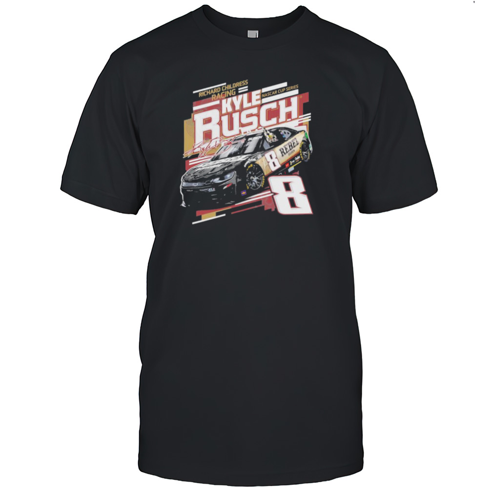 Kyle Busch Richard Childress Racing Team Collection Rebel Bourbon Draft T-Shirts