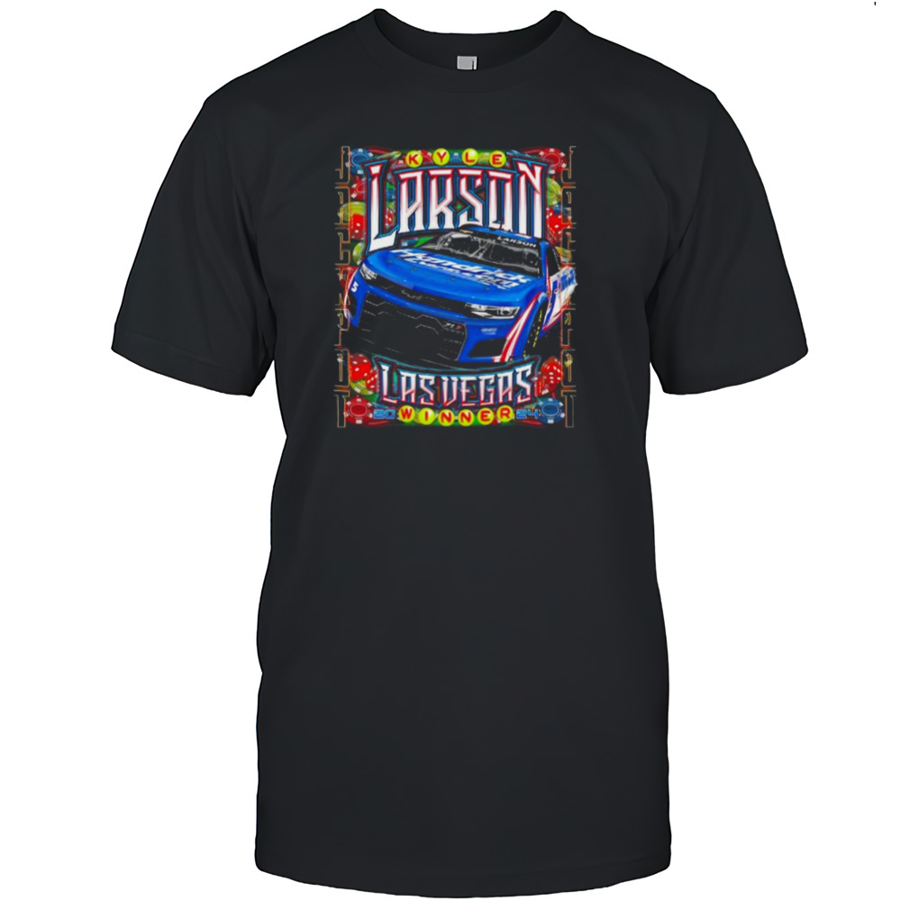 Kyle Larson #5 2024 Las Vegas Spring Race Win Hendrick Motorsports T-shirt