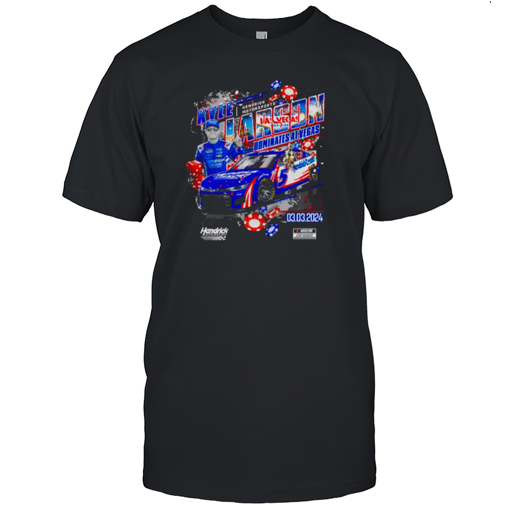 Kyle Larson Checkered Flag 2024 Pennzoil 400 Race Win shirt