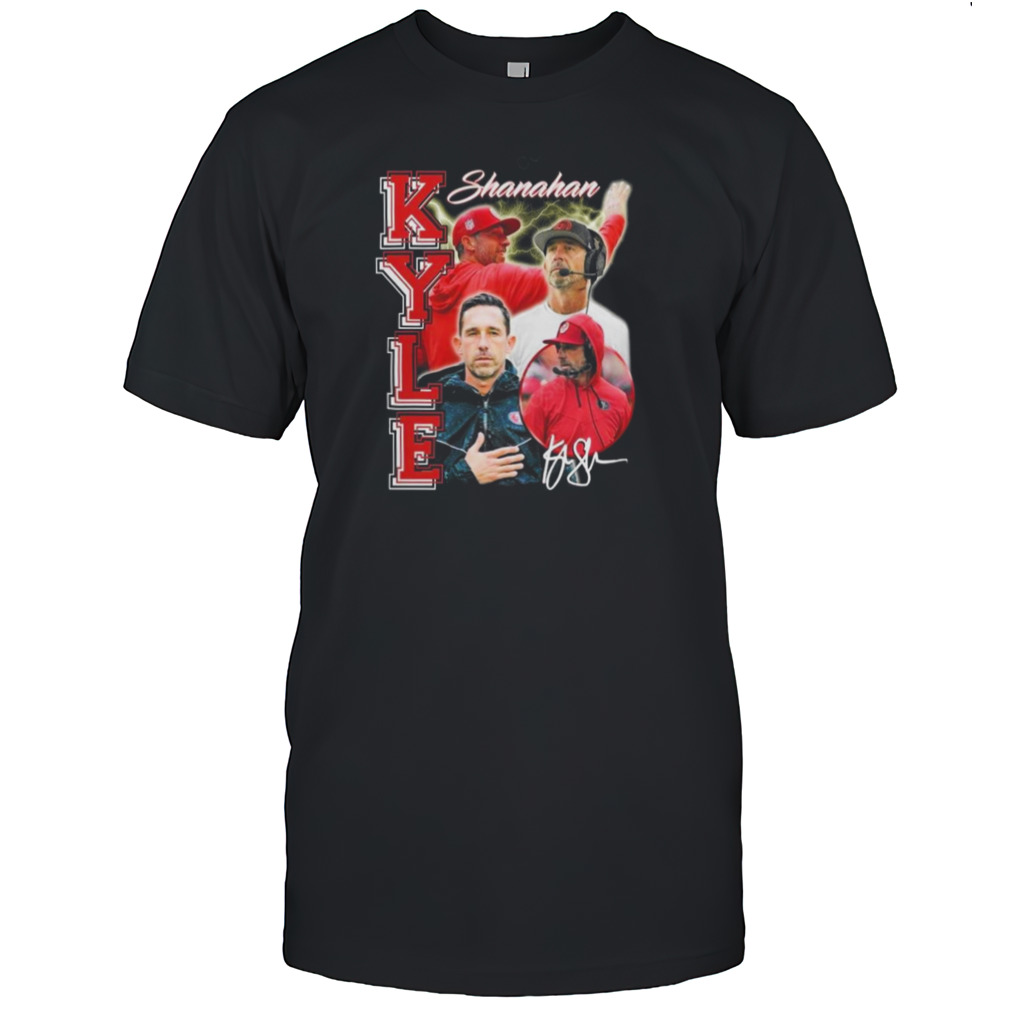 Kyle Shanahan San Francisco 49ers Bootleg Signature 2024 Shirts