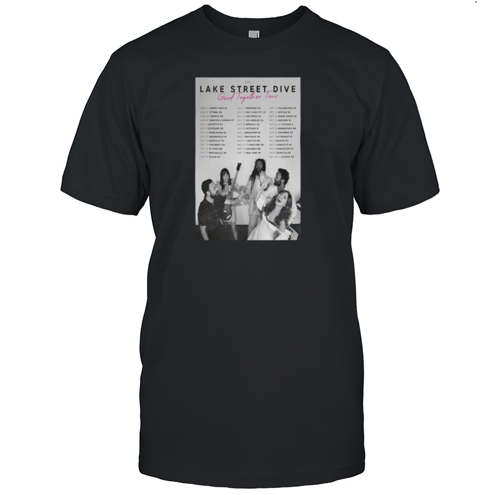 Lake Street Dive Good Together Tour 2024 T-shirt