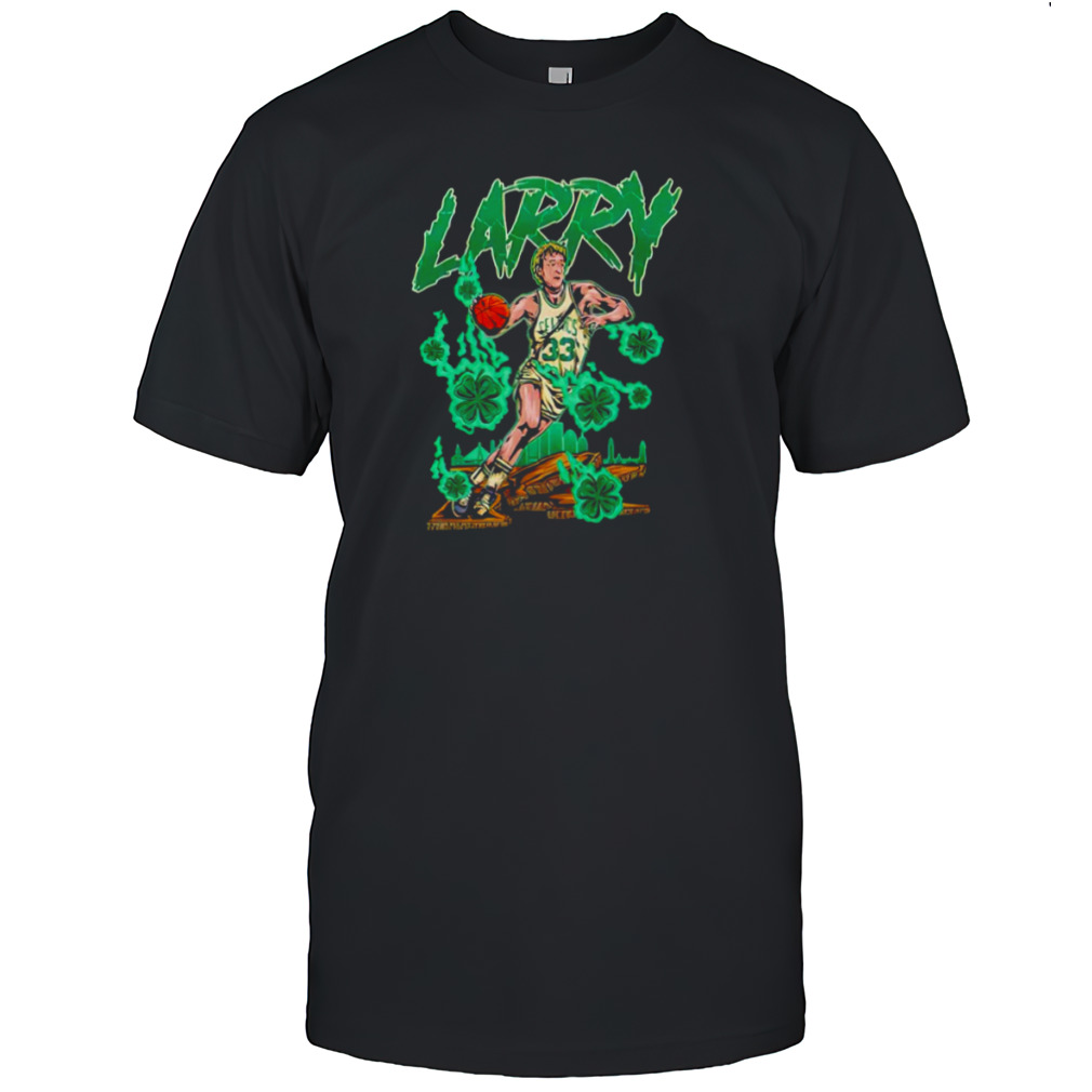 Larry Bird Boston Celtics Illustration shirt