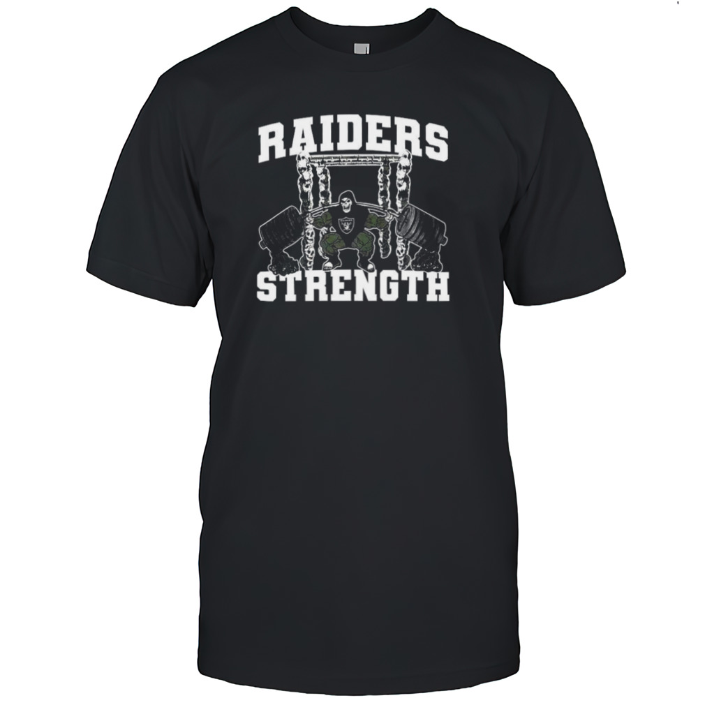 Las Vegas Raiders Strength T-shirt