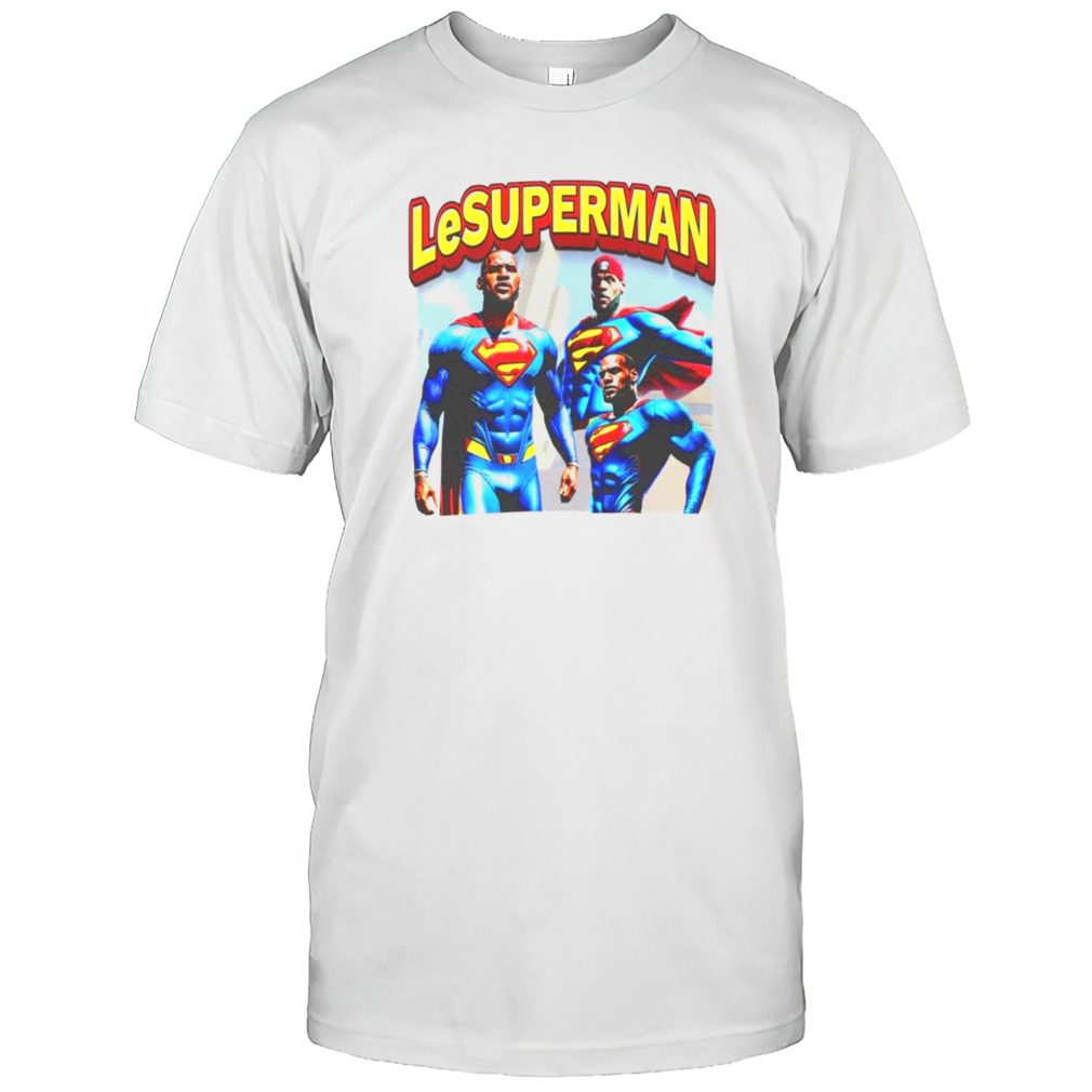 LeSuperman Lebron James Superman shirt