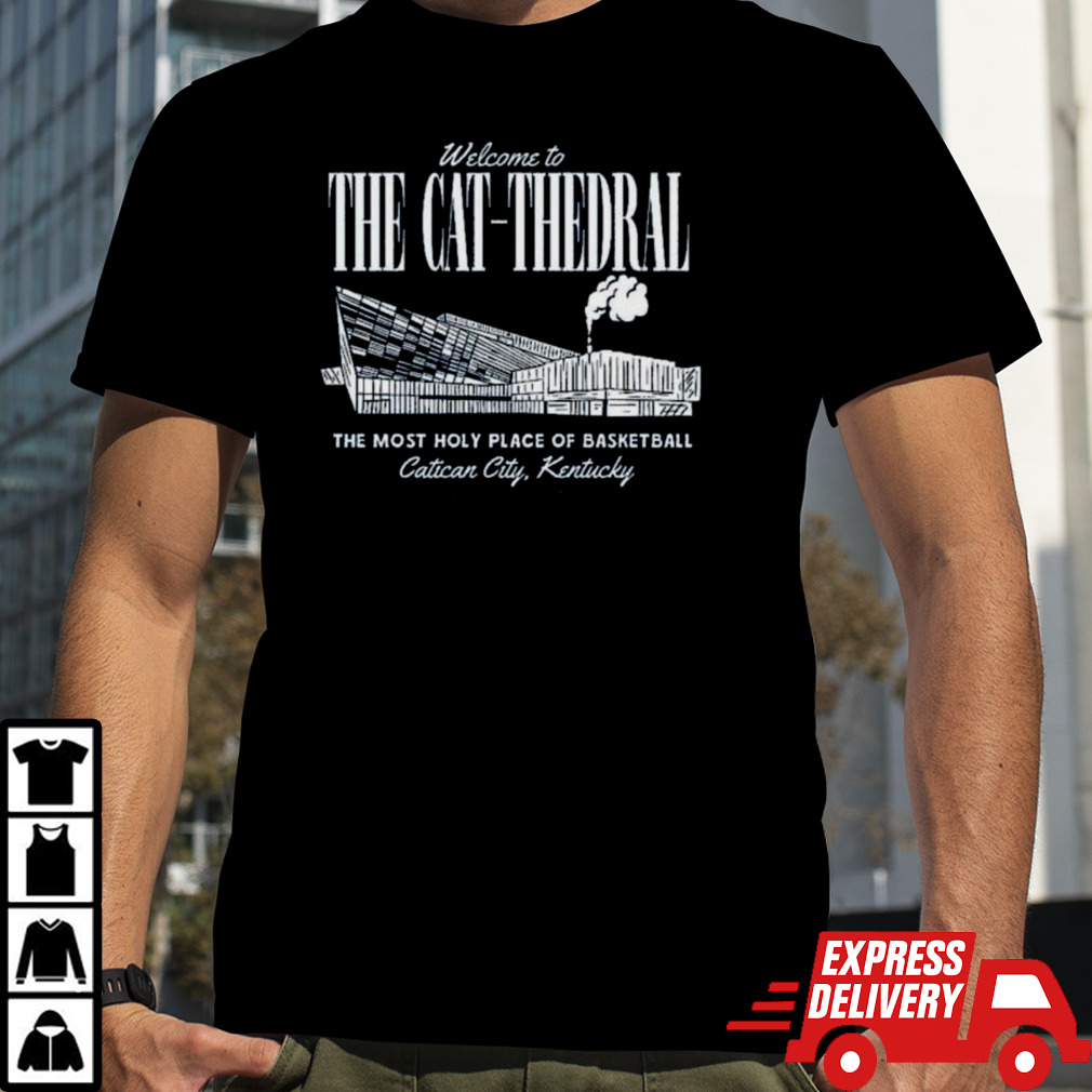 Mark Pope Welcome To The Cat-Thedral Catican City Shirt