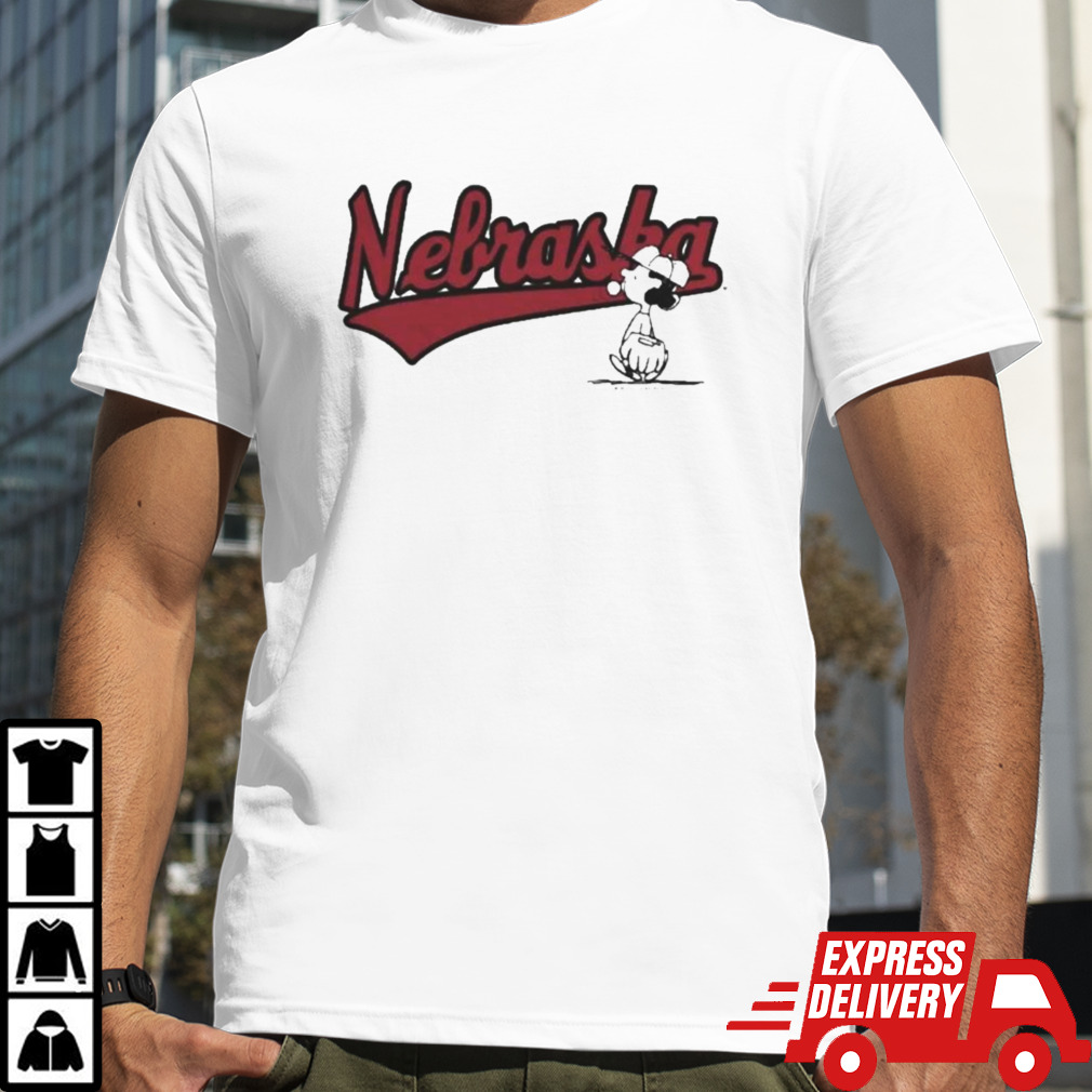 Peanuts Nebraska Huskers Lucy Outfield 2024 T-shirt