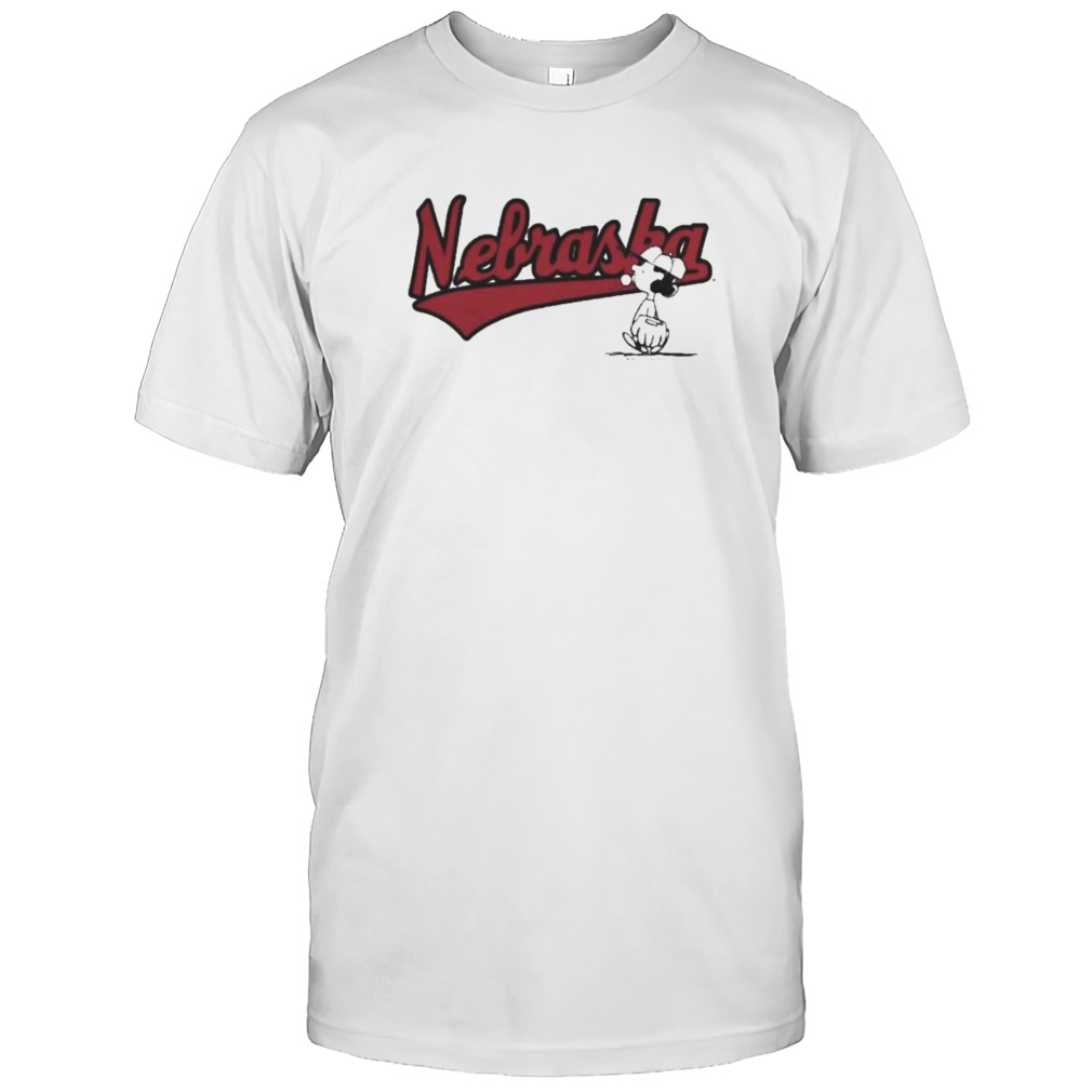 Peanuts Nebraska Huskers Lucy Outfield 2024 T-shirt