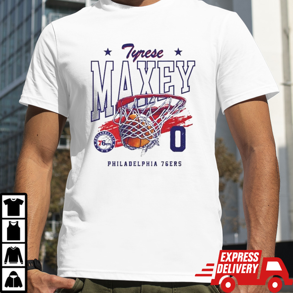 Tyrese Maxey Philadelphia 76ers Swish Shirt