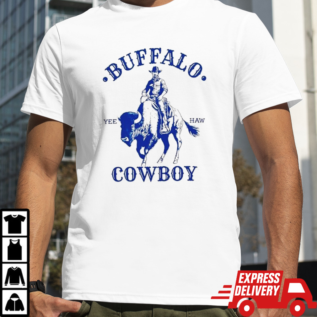 Buffalo Cowboy Yee Haw vintage shirt