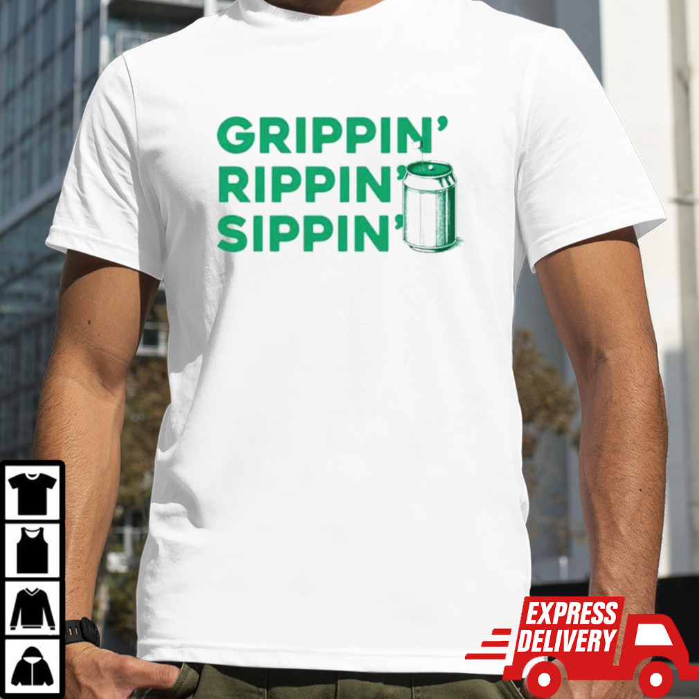 Golf Grippin’ rippin’ sippin’ shirt