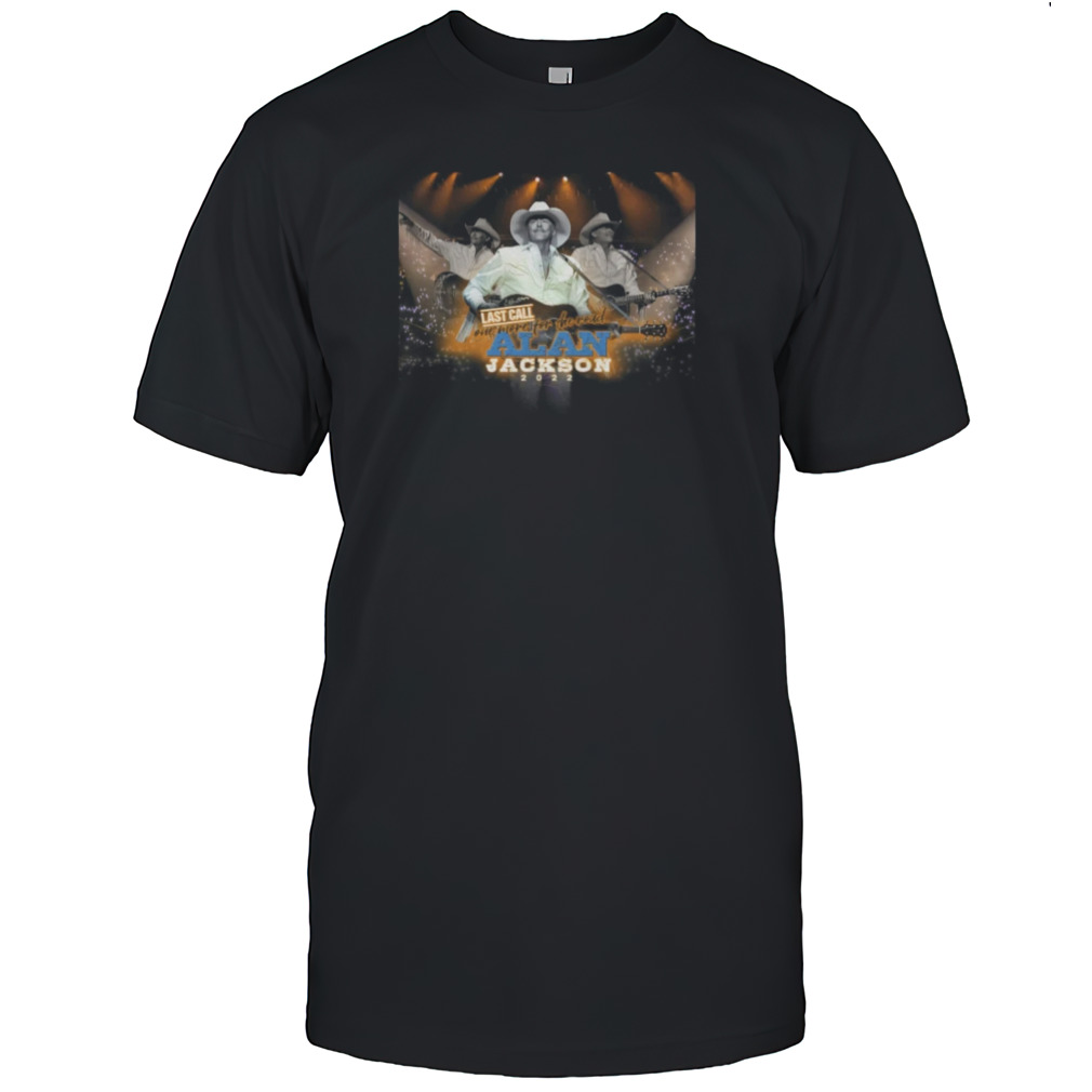 Last Call One More For The Road Alan Jackson Signature Shirt