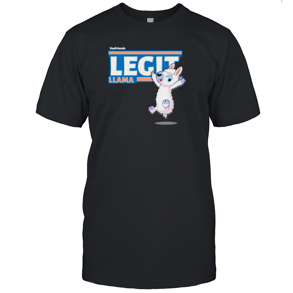 Legit llama character comfort adult shirt