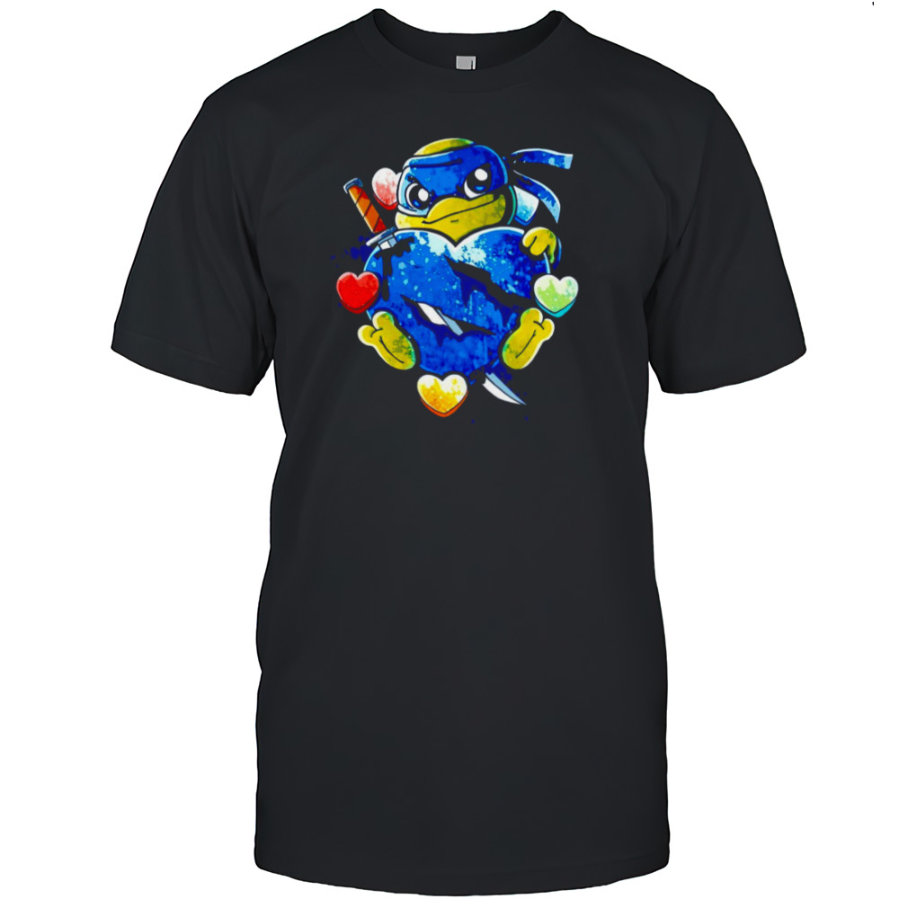 Leonardo Teenage Mutant Ninja Turtles love strong shirt