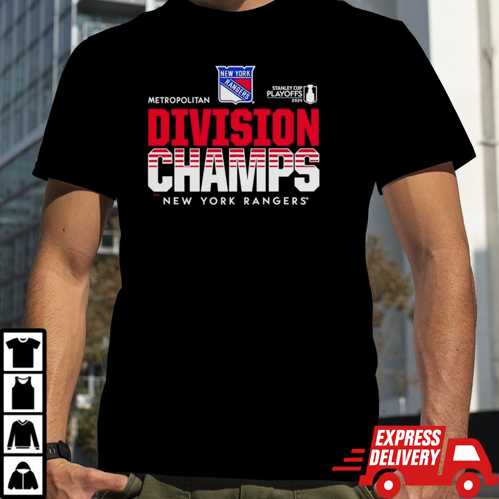 New York Rangers 2024 Metropolitan Division Champs shirt