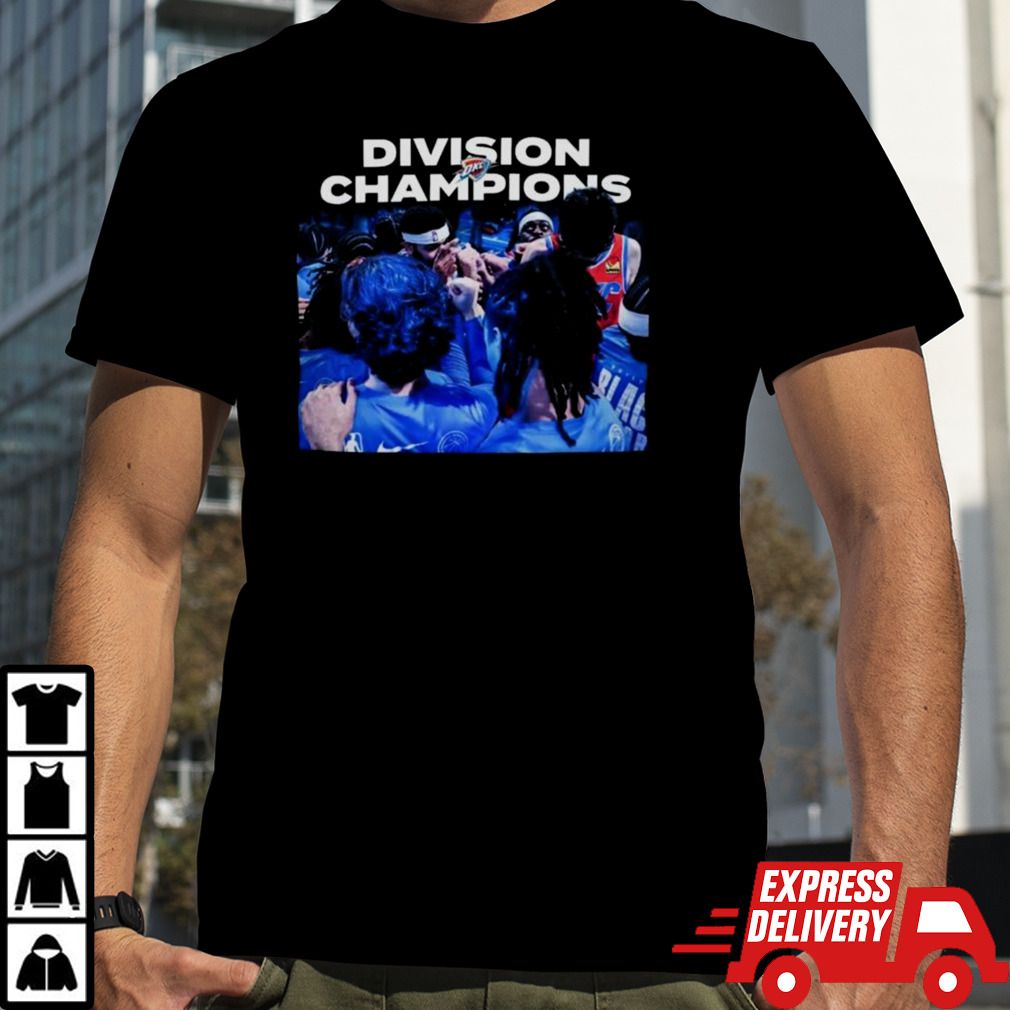 Okc Thunder 2023-24 Northwest Division Champions T-shirt