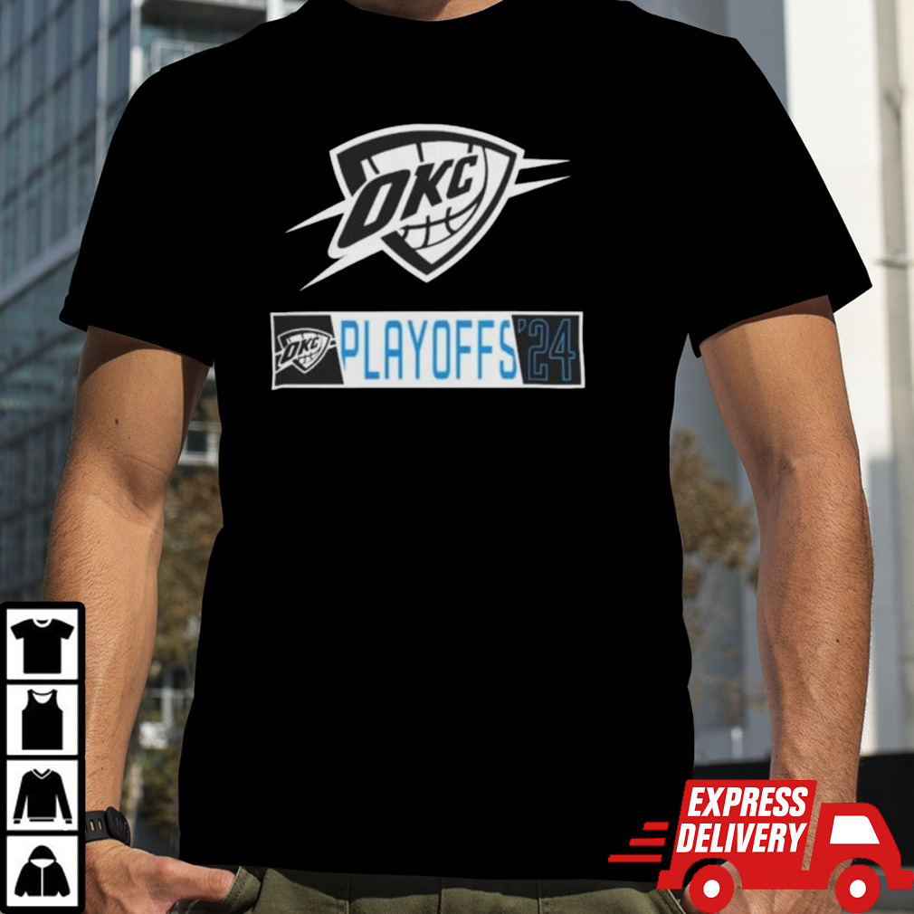 Oklahoma City Thunder 2024 Playoffs Logo shirt