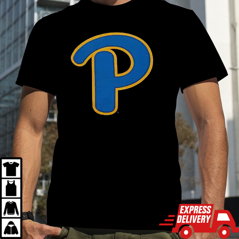 Pitt Panthers Louis Riddick Collection Black Script P Shirt