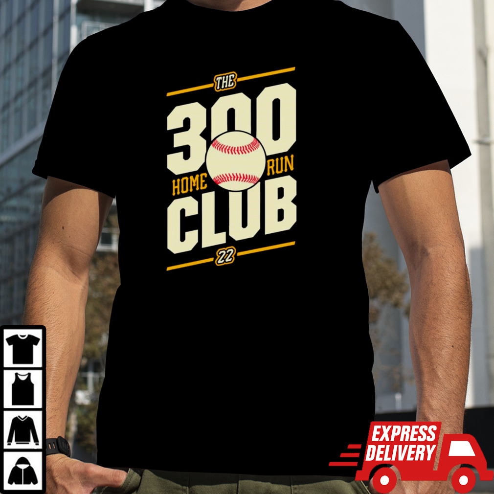 Pittsburgh Pirates Andrew McCutchen the 300 Home Run Club baseball shirt