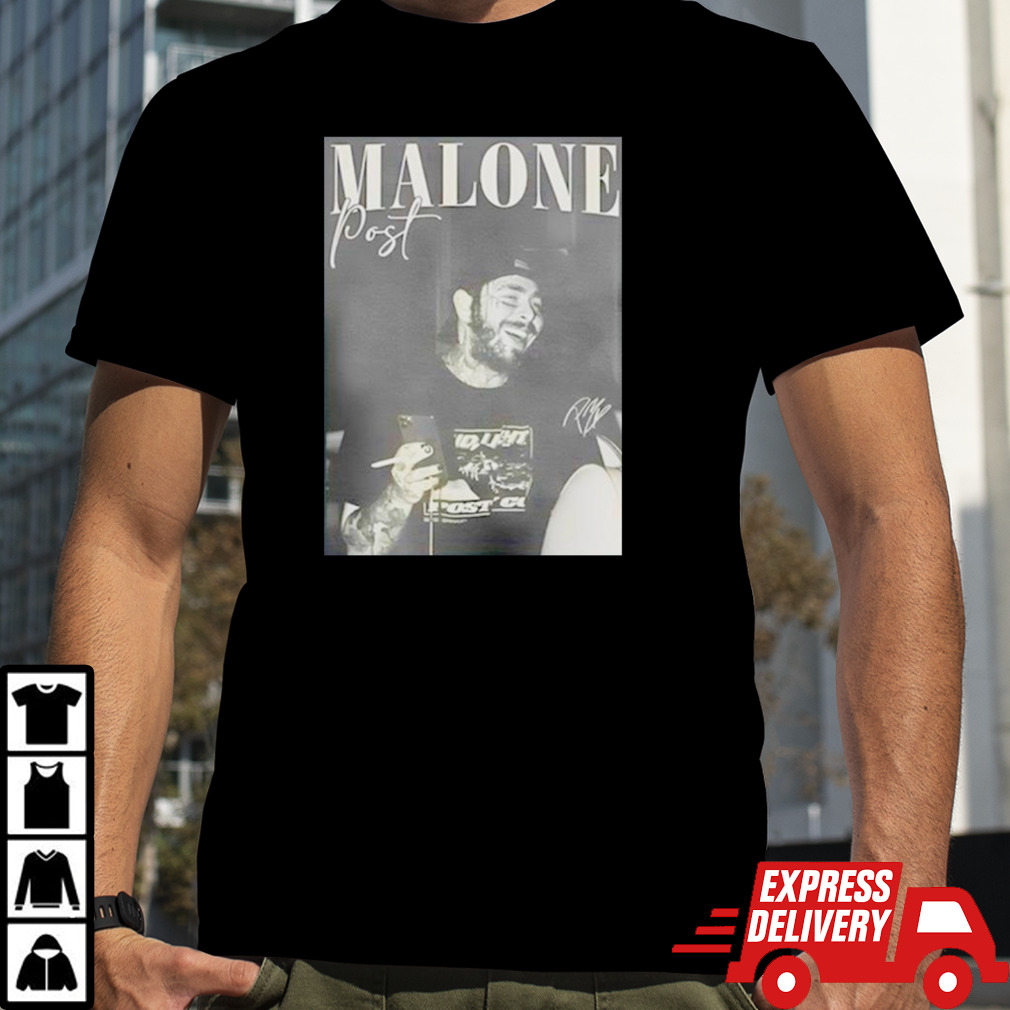 Post Malone vintage poster shirt