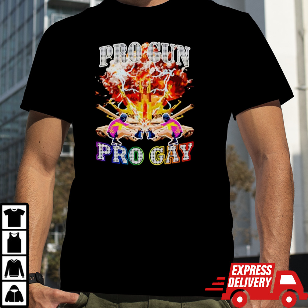 Pro gun pro gay shirt