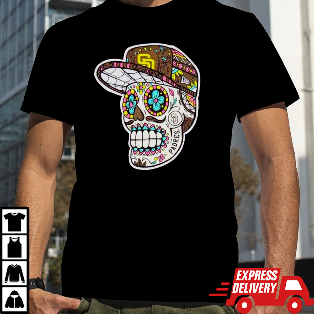 San Diego Padres sugar skull shirt