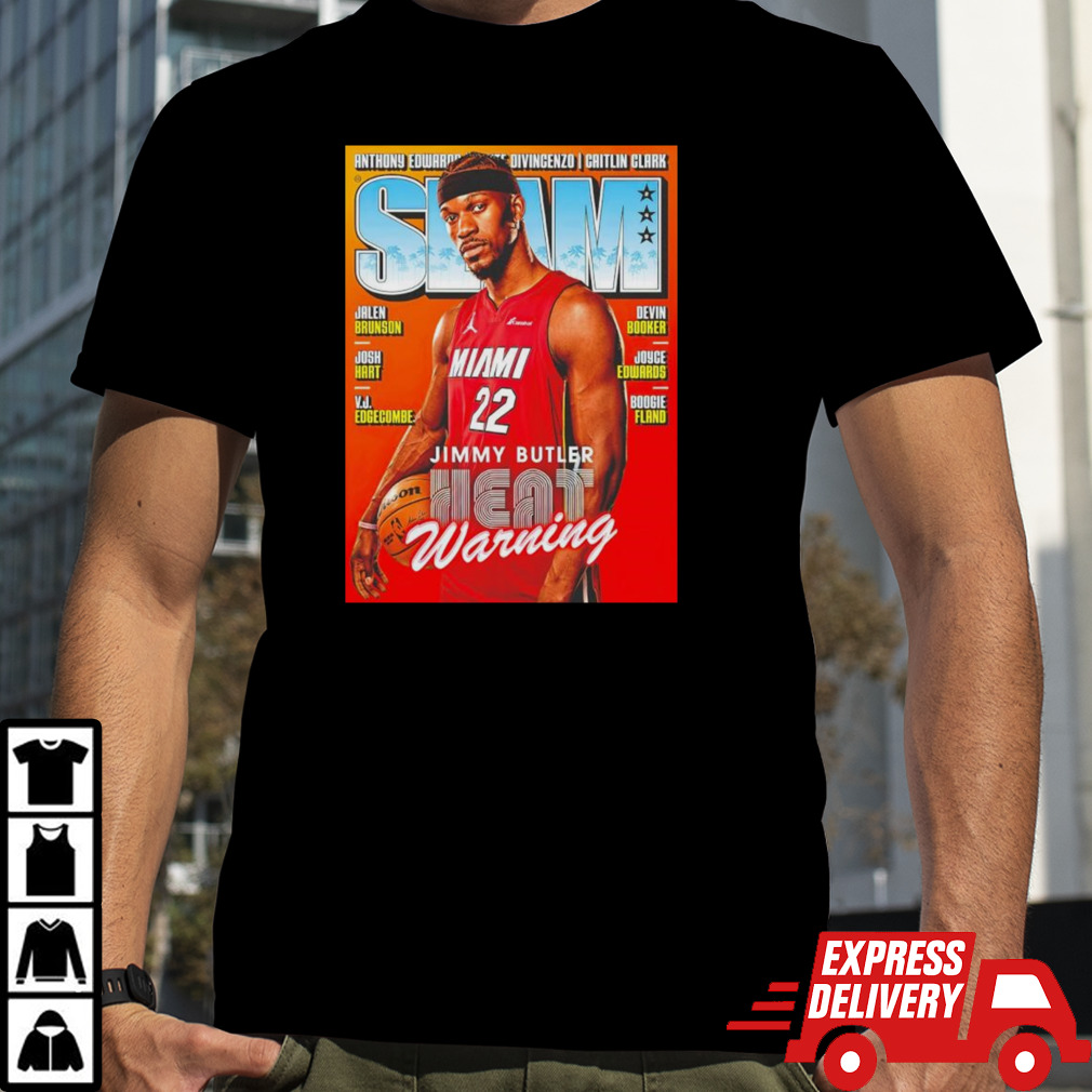 Slam Jimmy Butler heat warning shirt