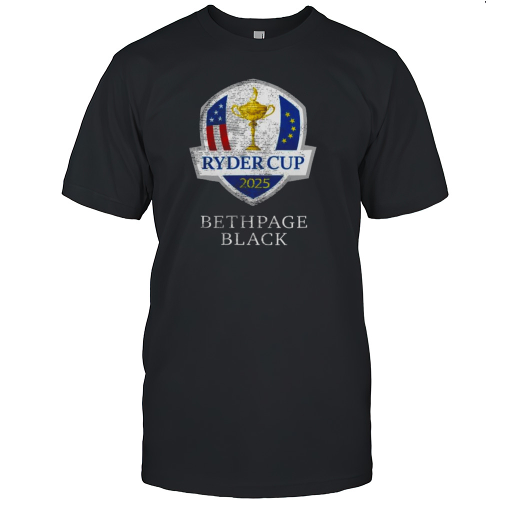2025 Ryder Cup Bethpage Black T-shirts