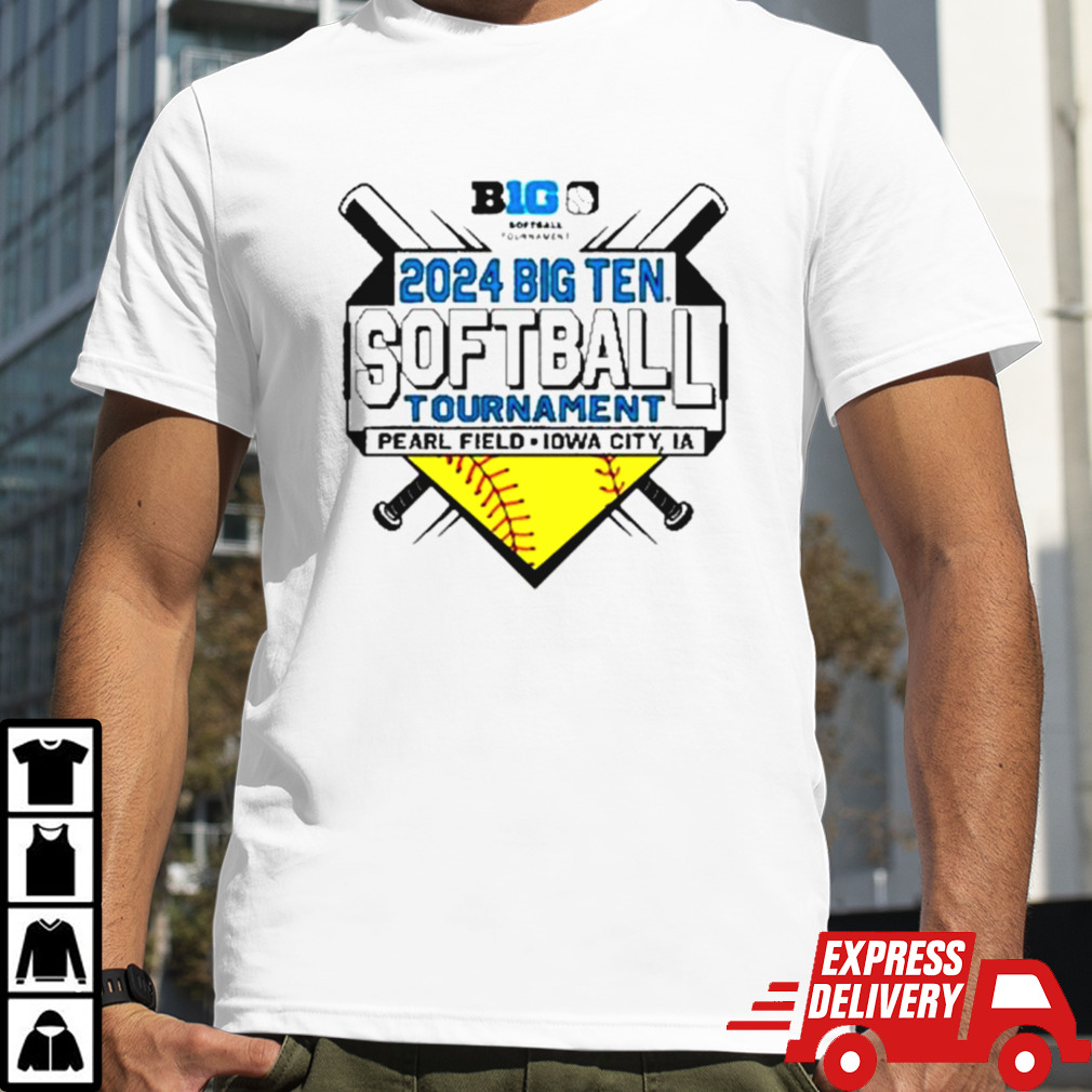 Iowa Hawkeyes 2024 B1G Softball Tournament shirt