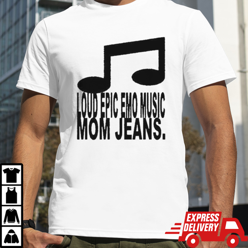 Loud Epic Emo Music Mom Jeans 2024 Tour Shirt