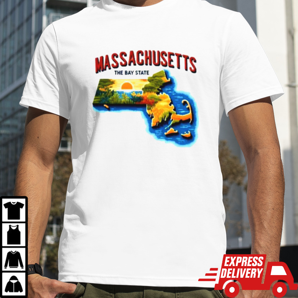 Massachusetts lover the bay state shirt