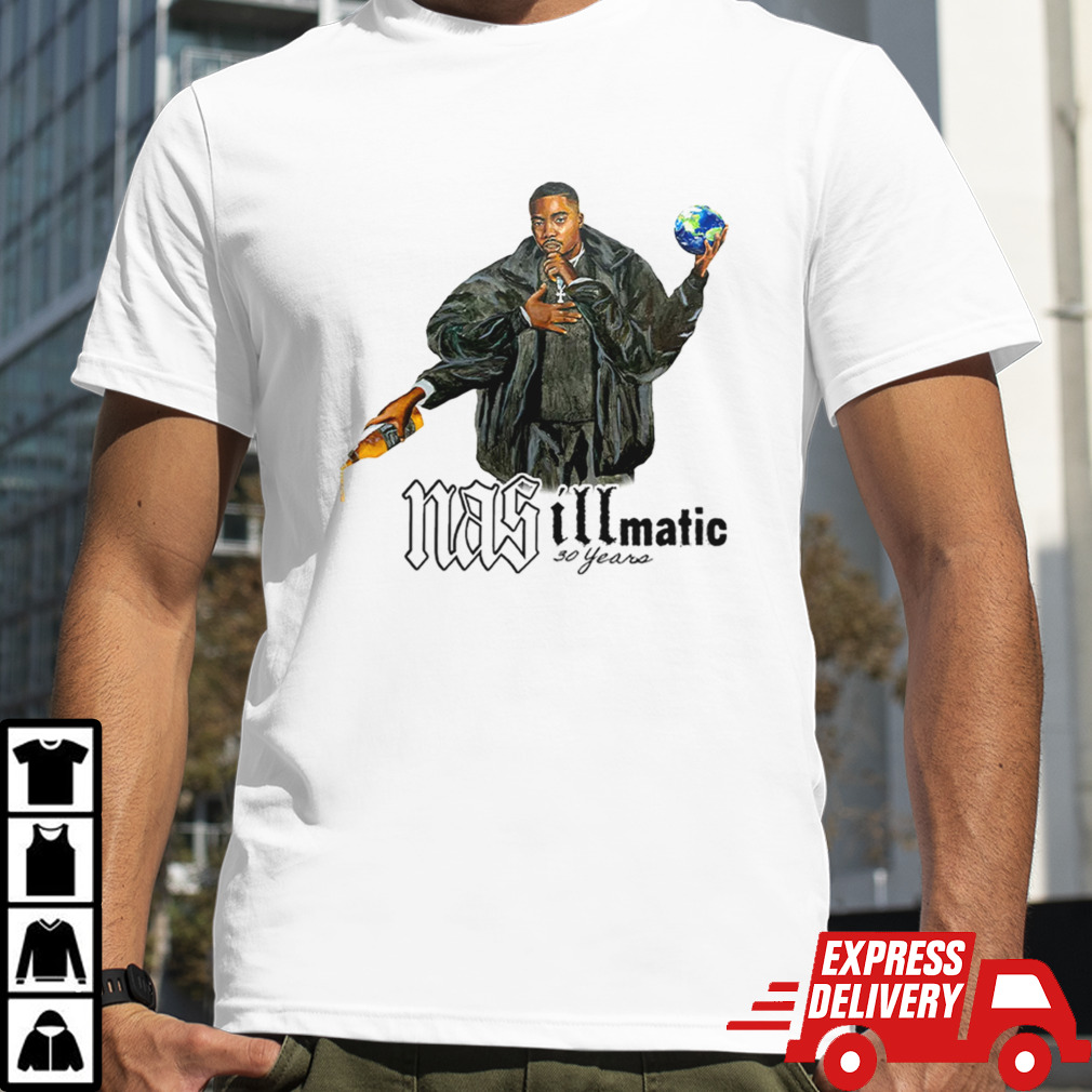 Nasirjones Shop 30 Years Of Illmatic Cement shirt